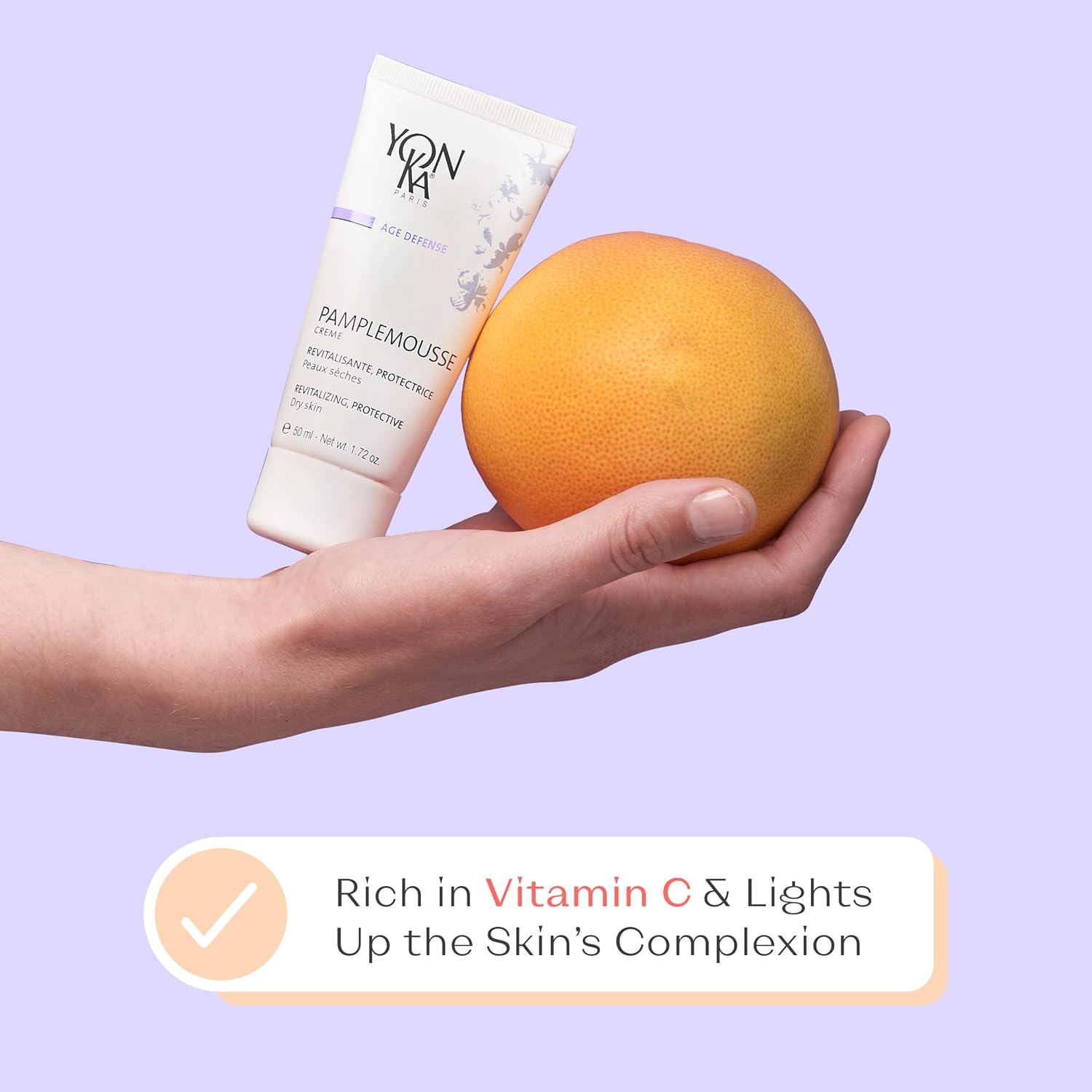 Yonka PAMPLEMOUSSE PS - crema protectora y vitalizante para piel normal a seca 17 onzas Colombia - Imagen 4