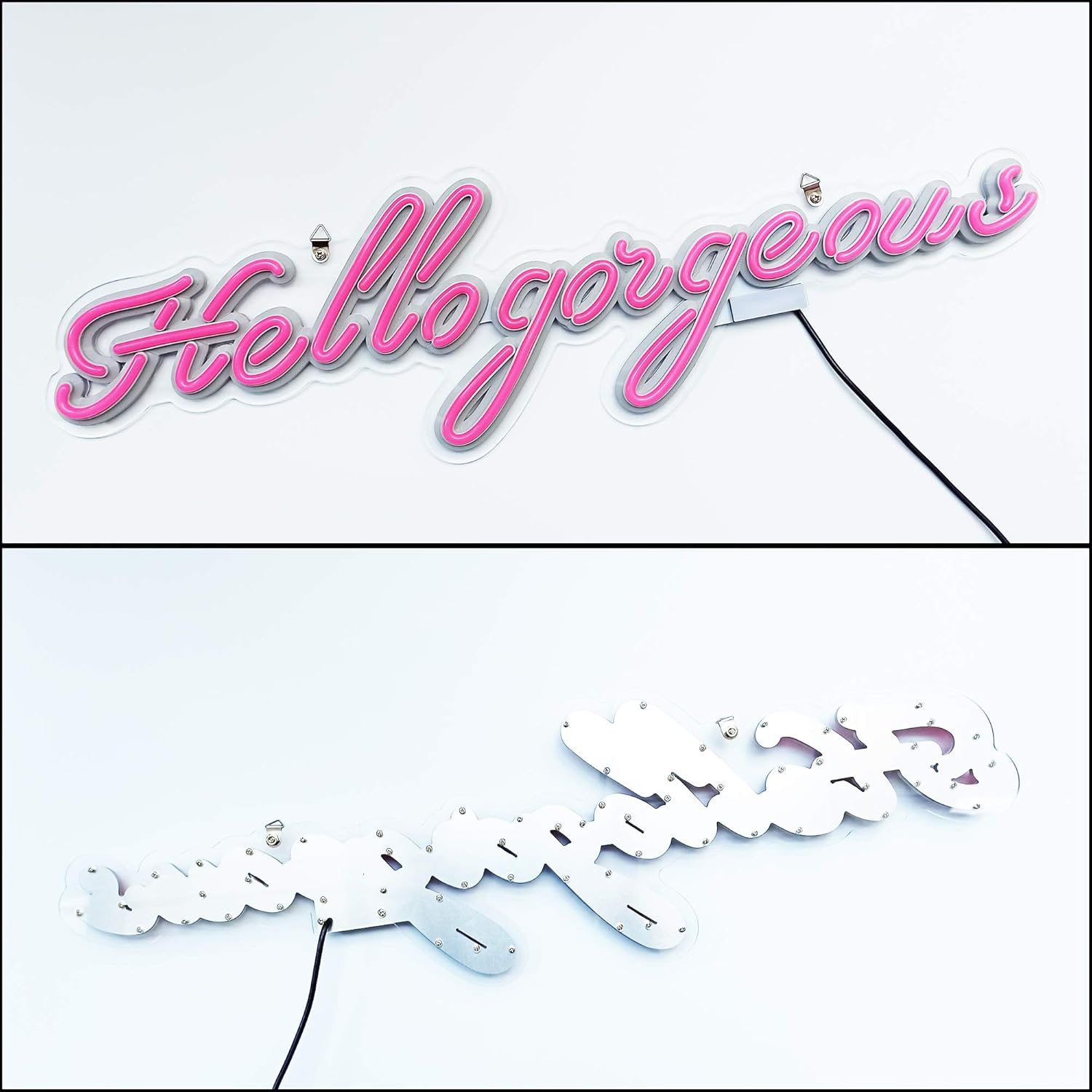 Novelty – Luces LED de pared, neón, para barra, bar de club, dormitorio, ventana, hotel, bar, cafetería, boda, fiesta de cumpleaños, regalos