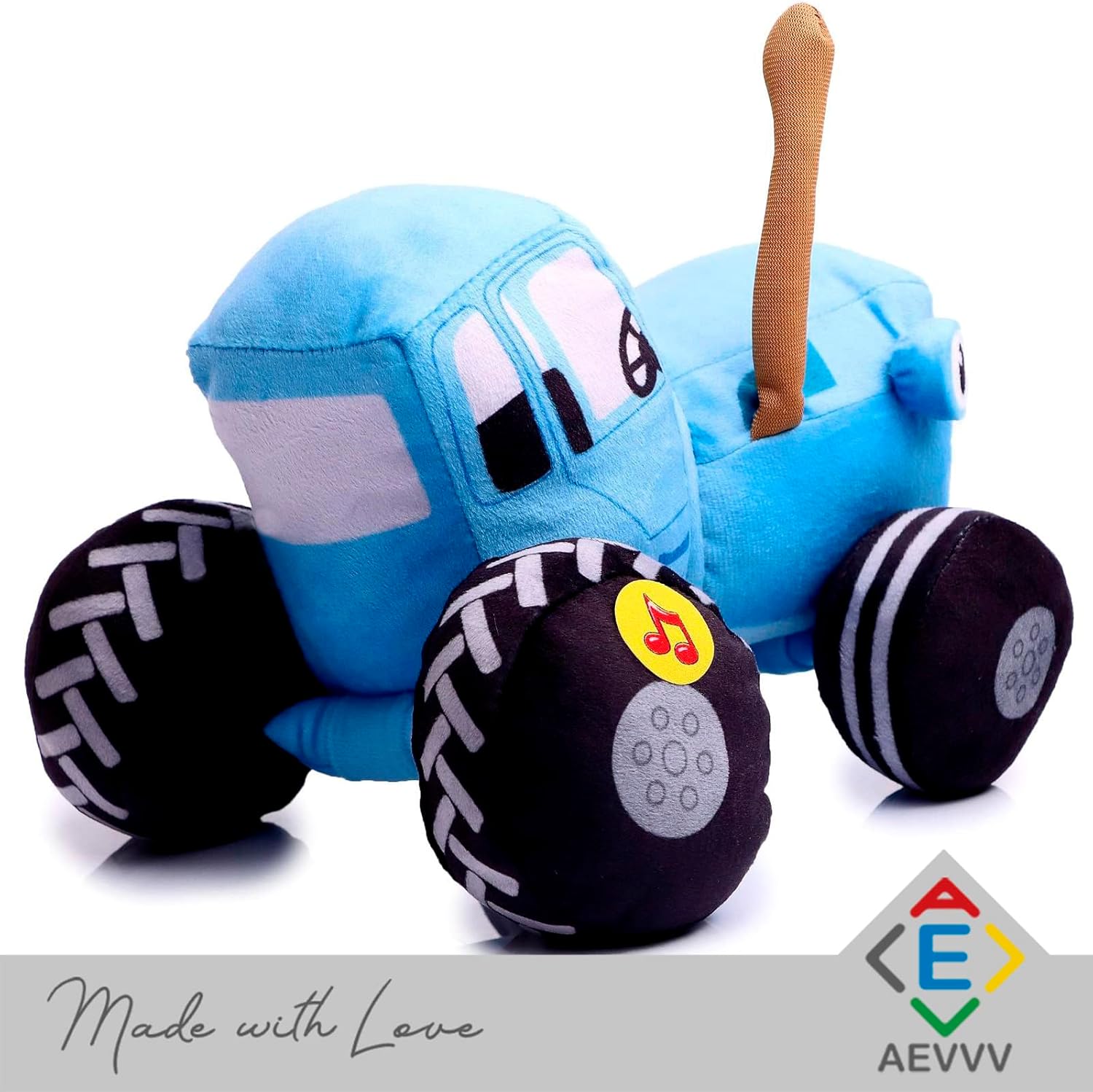 AEVVV Tractor azul de dibujos animados ruso Sinij Tractor 8″ (20cm)