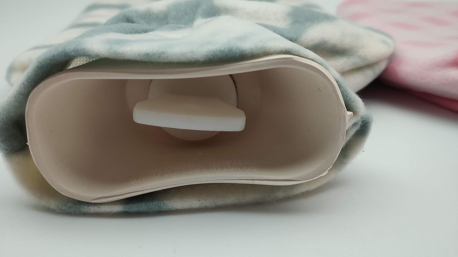 Uniware – Bolsa de agua caliente de 2 litros (2.1 cuartos de galón), bolsa de hielo, almohadilla térmica de terapia, bolsa de goma para agua