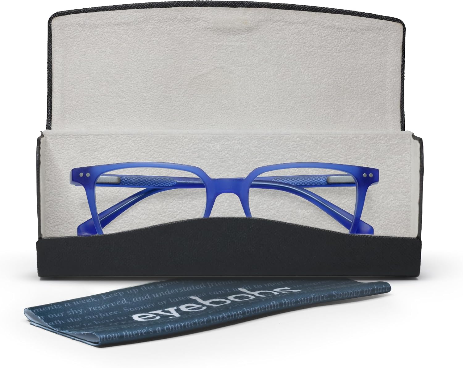 eyebobs – C Suite  Gafas de lectura premium para hombres y mujeres  Marco cuadrado para caras promedio  Disponible en 0.0x – 4.0x
