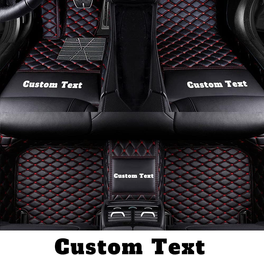 Alfombrillas universales personalizadas para el piso de automóvil, aptas para la mayoría de los modelos, impermeables, antideslizantes, protección