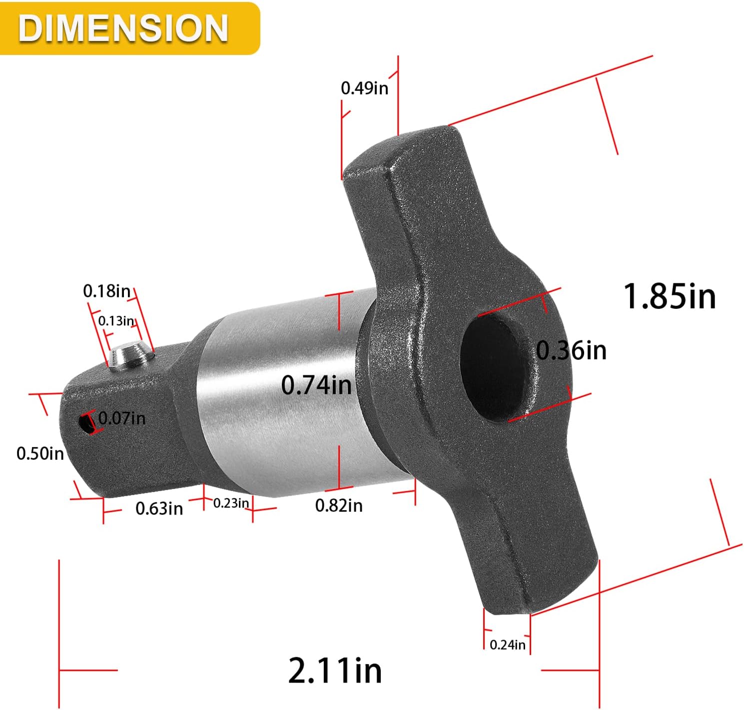N415874 – Conjunto de repuesto de yunque de 12 para llave de impacto inalámbrica Dewalt DCF899 DCF899B DCF899M1 DCF899P1 DCF899P1 DCF899P2, no para