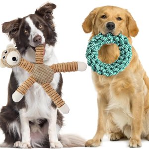 Juguetes de cuerda para perros, juguetes chirriantes para cachorros, perros pequeños, medianos y grandes, juguete de peluche de oso para perros, Juguetes de cuerda para perros, juguetes chirriantes para cachorros, perros pequeños, medianos y grandes, juguete de peluche de oso para perros,