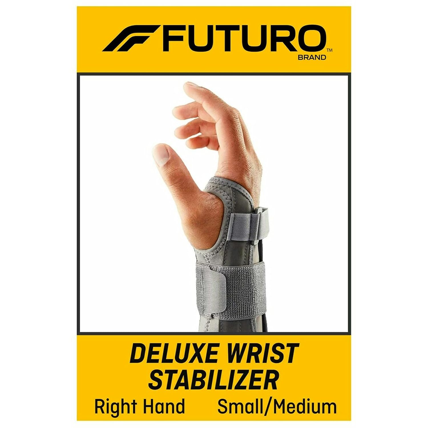 FUTURO Estabilizador de muñeca Deluxe para mano derecha, SM
