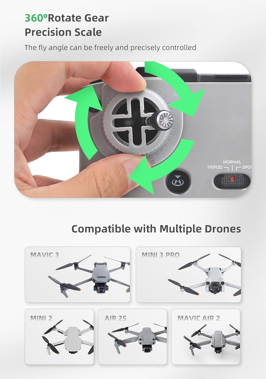 Controlador de velocidad basculante de control remoto RC-N1 para DJI RC-N1 Accesorios de control remoto
