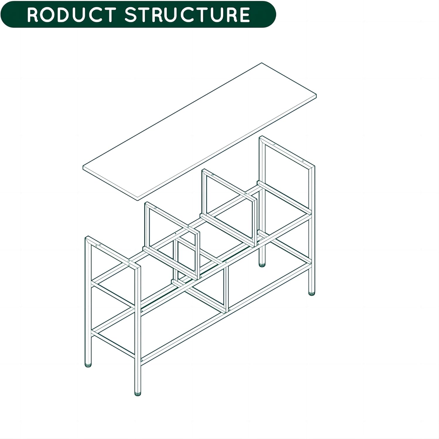 Cómoda para dormitorio con 5 cajones, unidades organizadoras de cómoda de tela, cómodas anchas con contenedores de tela y parte superior de madera,