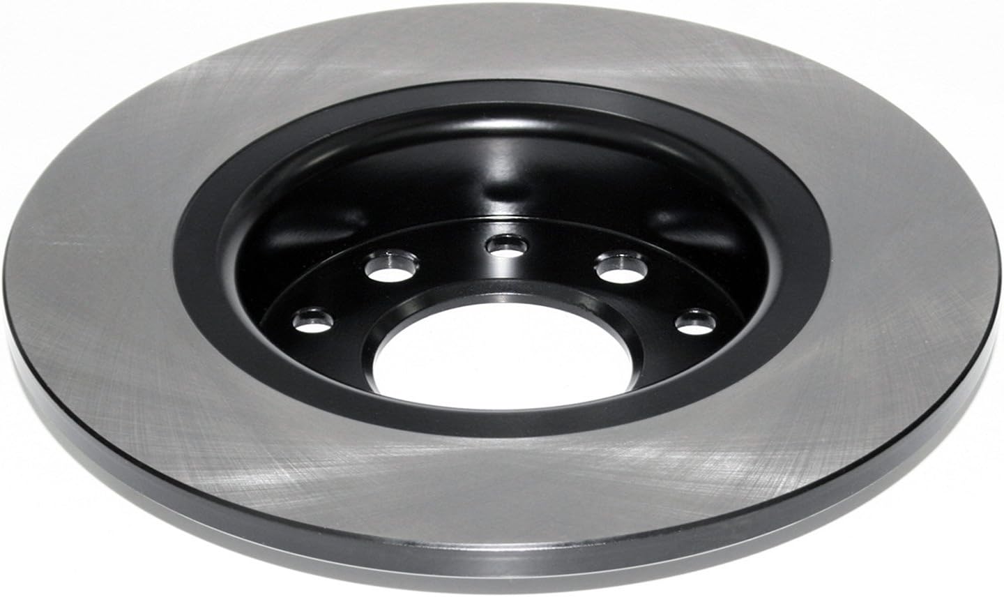 Durago Rotor de freno sólido trasero serie electroforético