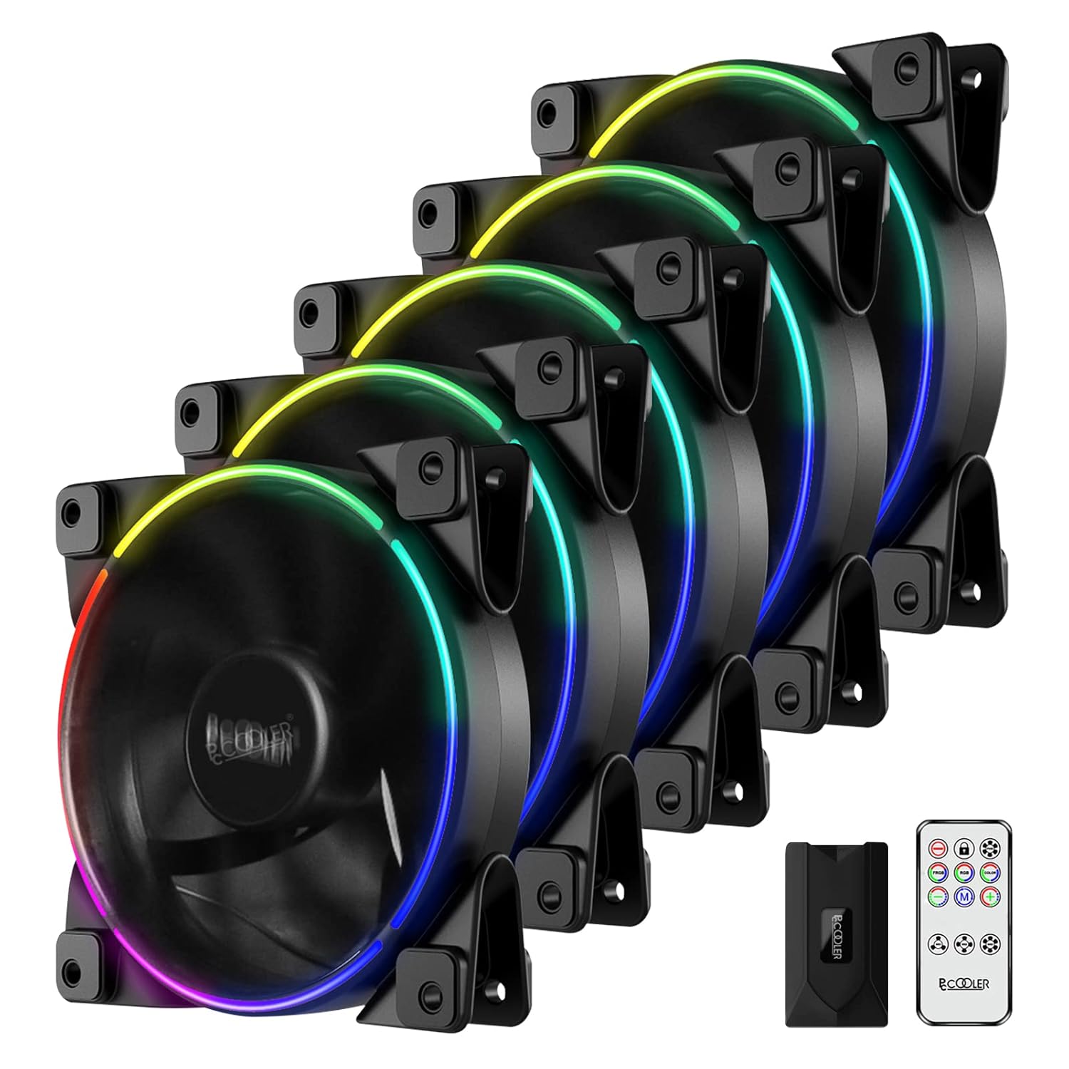 Pccooler – Ventilador 4.724 pulgadas, serie Moonligth., PC-5M120.