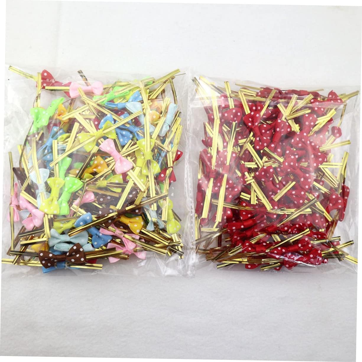 Clip de sellado de alimentos 100pcs cuerda de embalaje corbata de metal púrpura