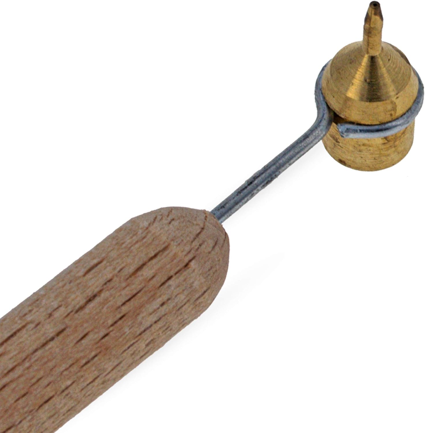 Mango de madera con punta de latón pesado de 0.020 in (pluma de cera caliente)