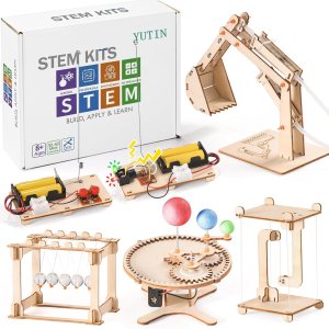 Kits de ciencia STEM, 5 juegos de construcción para niños de 8 a 12 años, rompecabezas de madera 3D, manualidades de madera para niños de 6 a 8 Kits de ciencia STEM, 5 juegos de construcción para niños de 8 a 12 años, rompecabezas de madera 3D, manualidades de madera para niños de 6 a 8