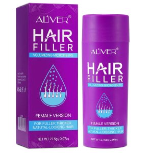 Fibras capilares para adelgazar el cabello para mujeres, color negro, fibras de construcción de cabello de 0.97 oz, oculta instantáneamente la Fibras capilares para adelgazar el cabello para mujeres, color negro, fibras de construcción de cabello de 0.97 oz, oculta instantáneamente la