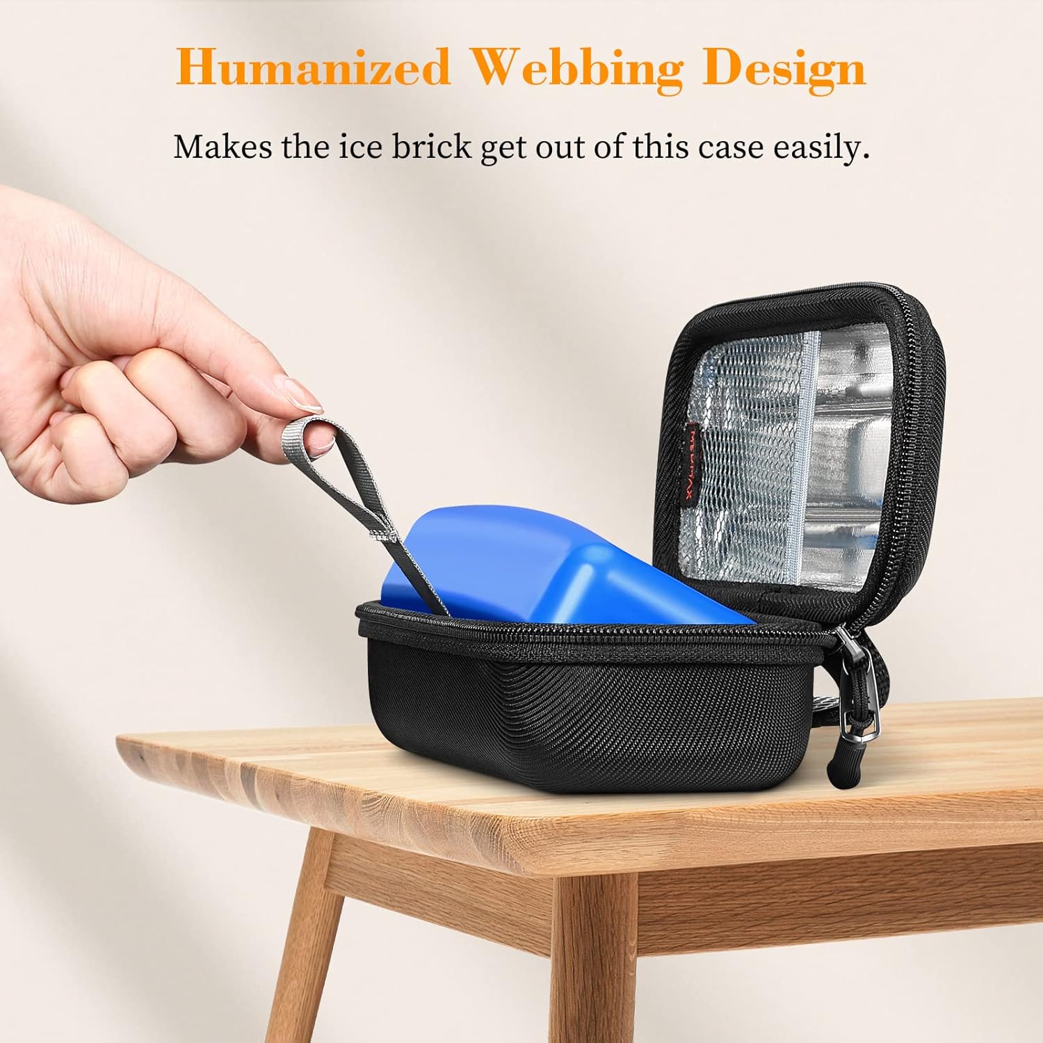 Vial de insulina – Estuche enfriador de transporte, organizador portátil para diabéticos, resistente al agua, funda protectora rígida de viaje