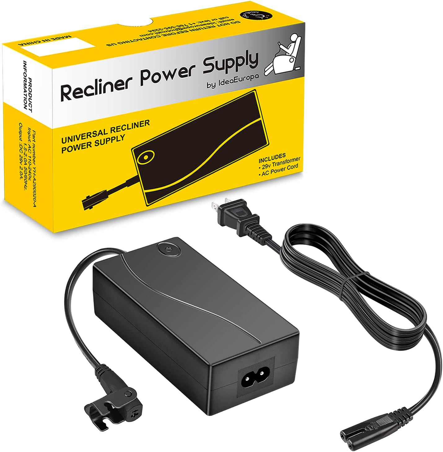 Transformador universal de fuente de alimentación reclinable para muebles reclinables eléctricos reclinables, sillas elevadoras transformador de