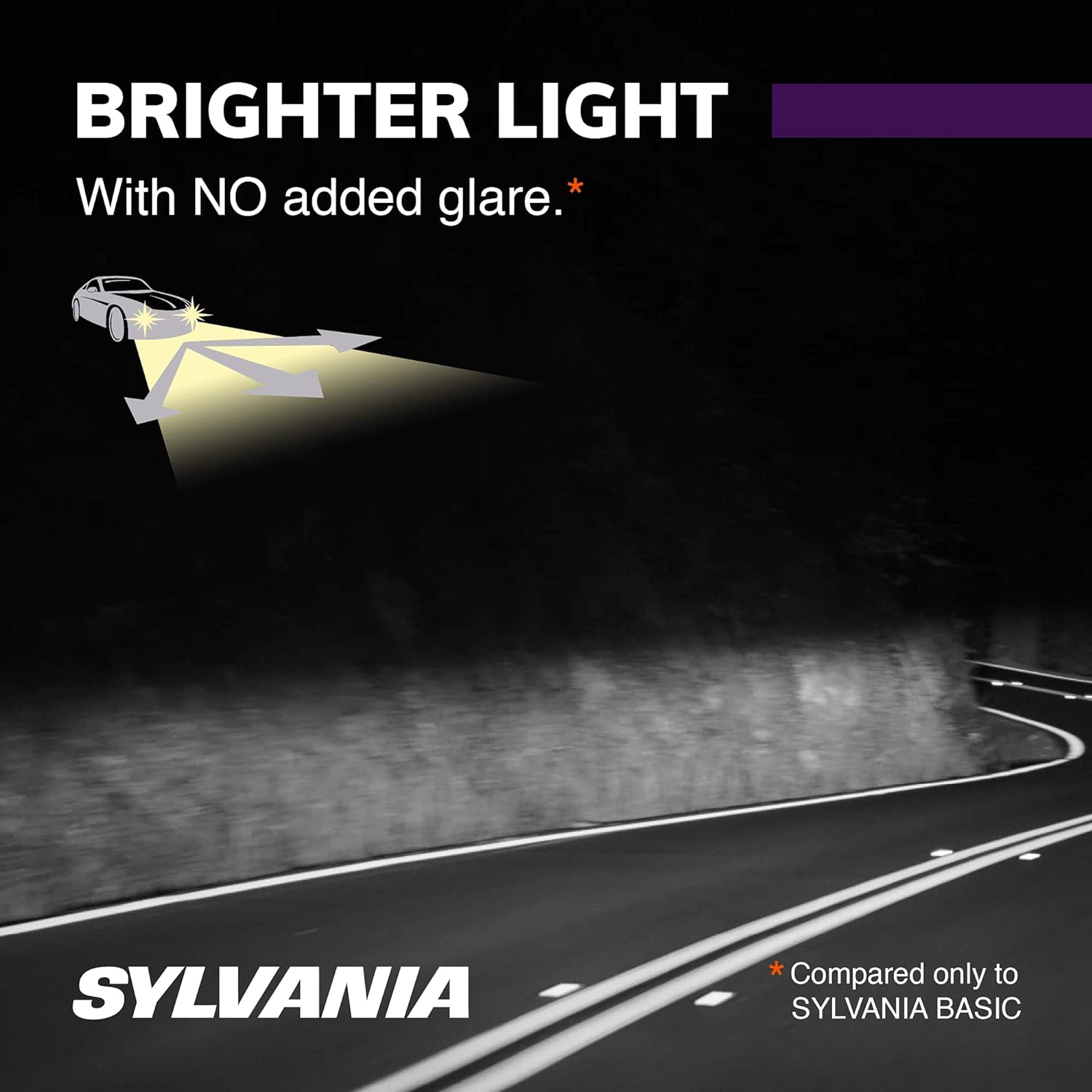 Bombilla de faros halógenos XtraVision SYLVANIA 9003 (también compatible con H4), (paquete de 2), 9004