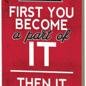 7×18 First You Become Northern Illinois Huskies 7×18 First You Become Northern Illinois Huskies