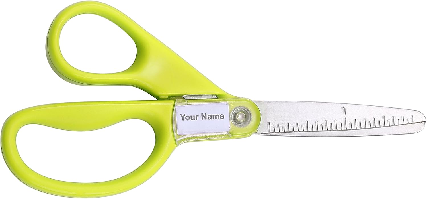 Stanley Guppy tijeras para niños de 5 pulgadas, Verde