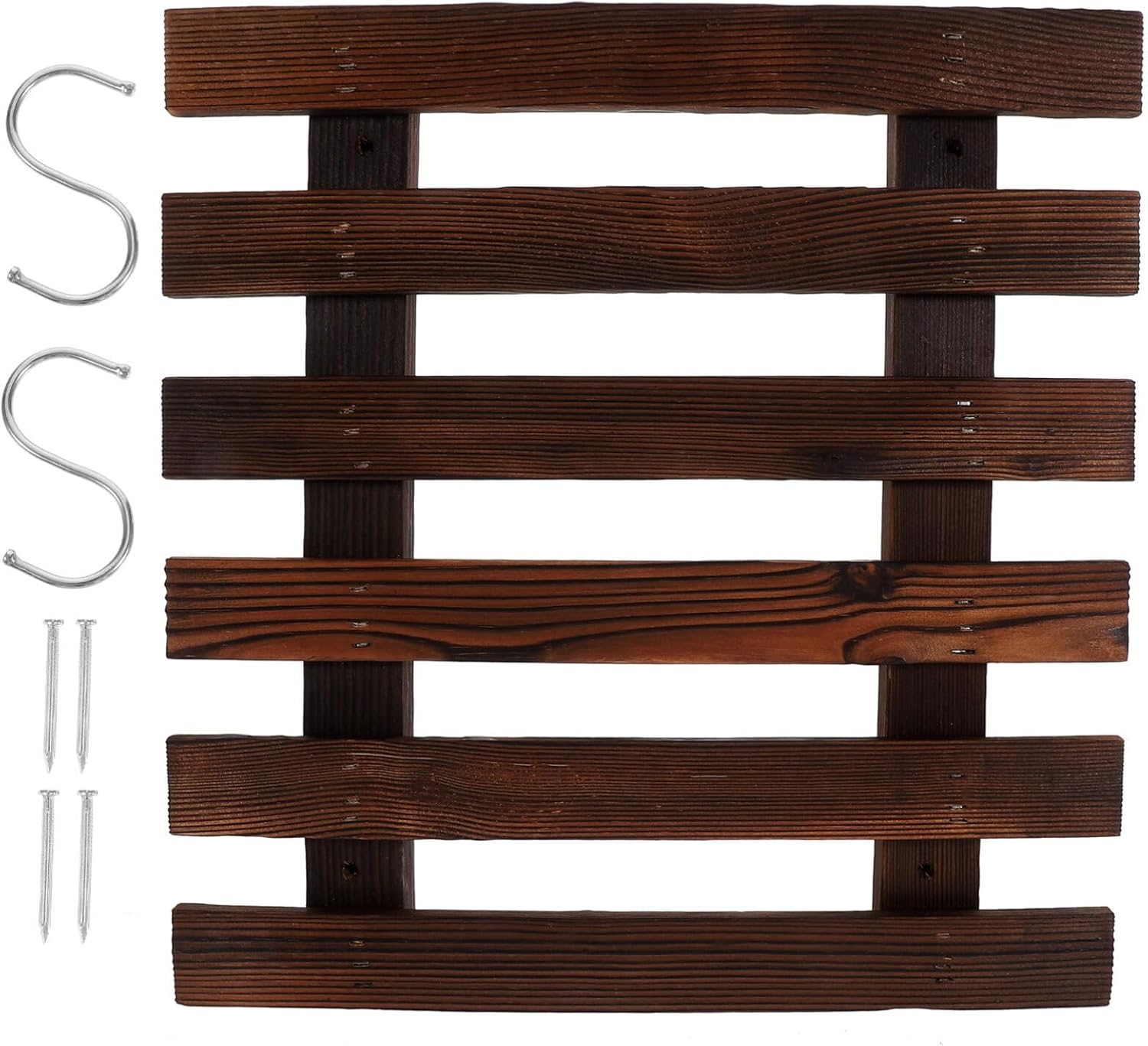 BESTOYARD 1 juego de escalera de pared, estante de pared, maceta de orquídeas, plantas de interior, macetas de interior, decoración de plantas de