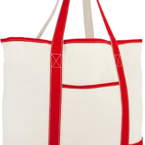 Bolsa de mano de lujo con parte superior abierta de 22 pulgadas con bolsillo exterior Bolsa de mano de lujo con parte superior abierta de 22 pulgadas con bolsillo exterior