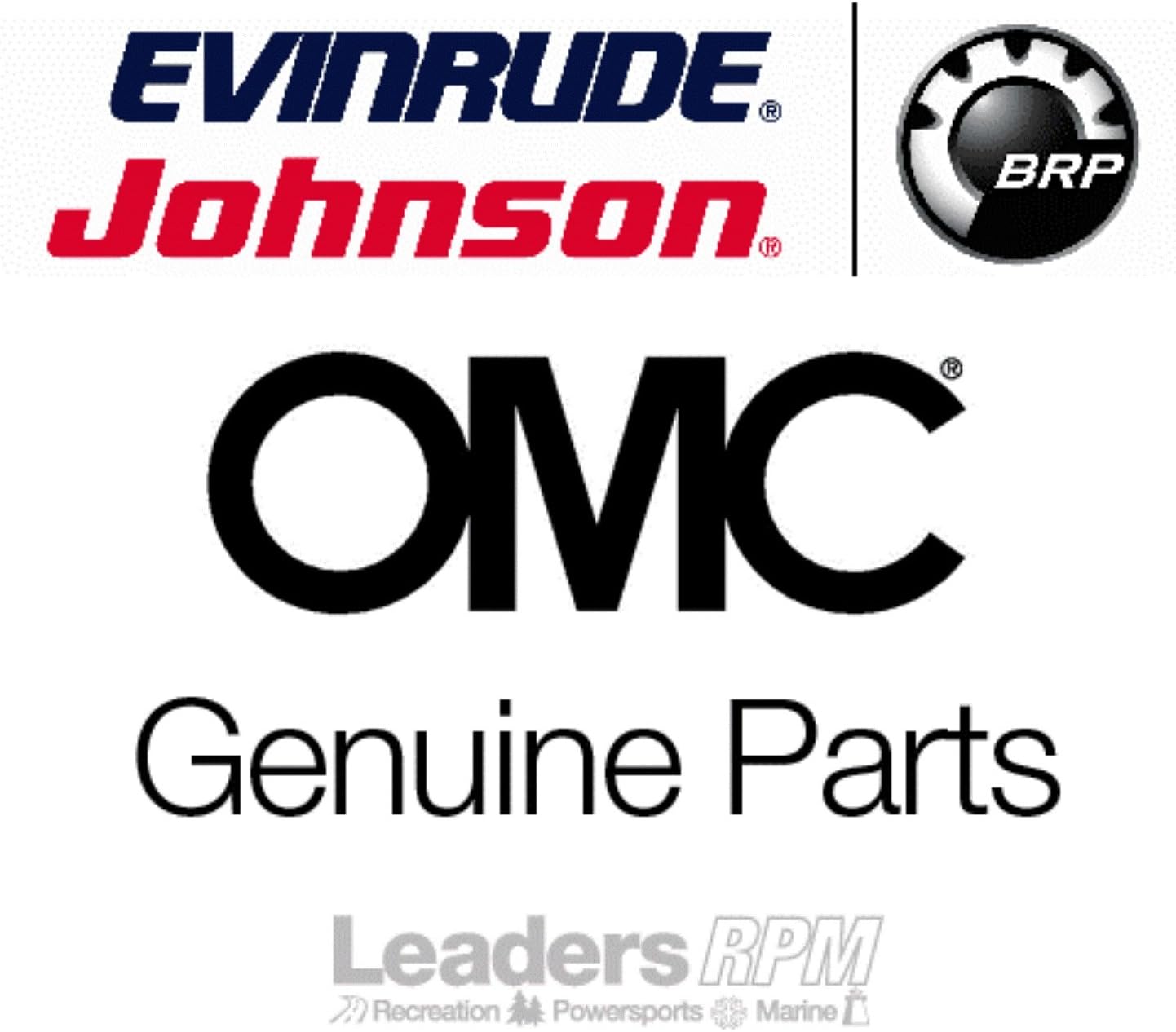 JohnsonEvinrudeOMC Nueva pantalla de admisión de agua OEM 0323466, 323466