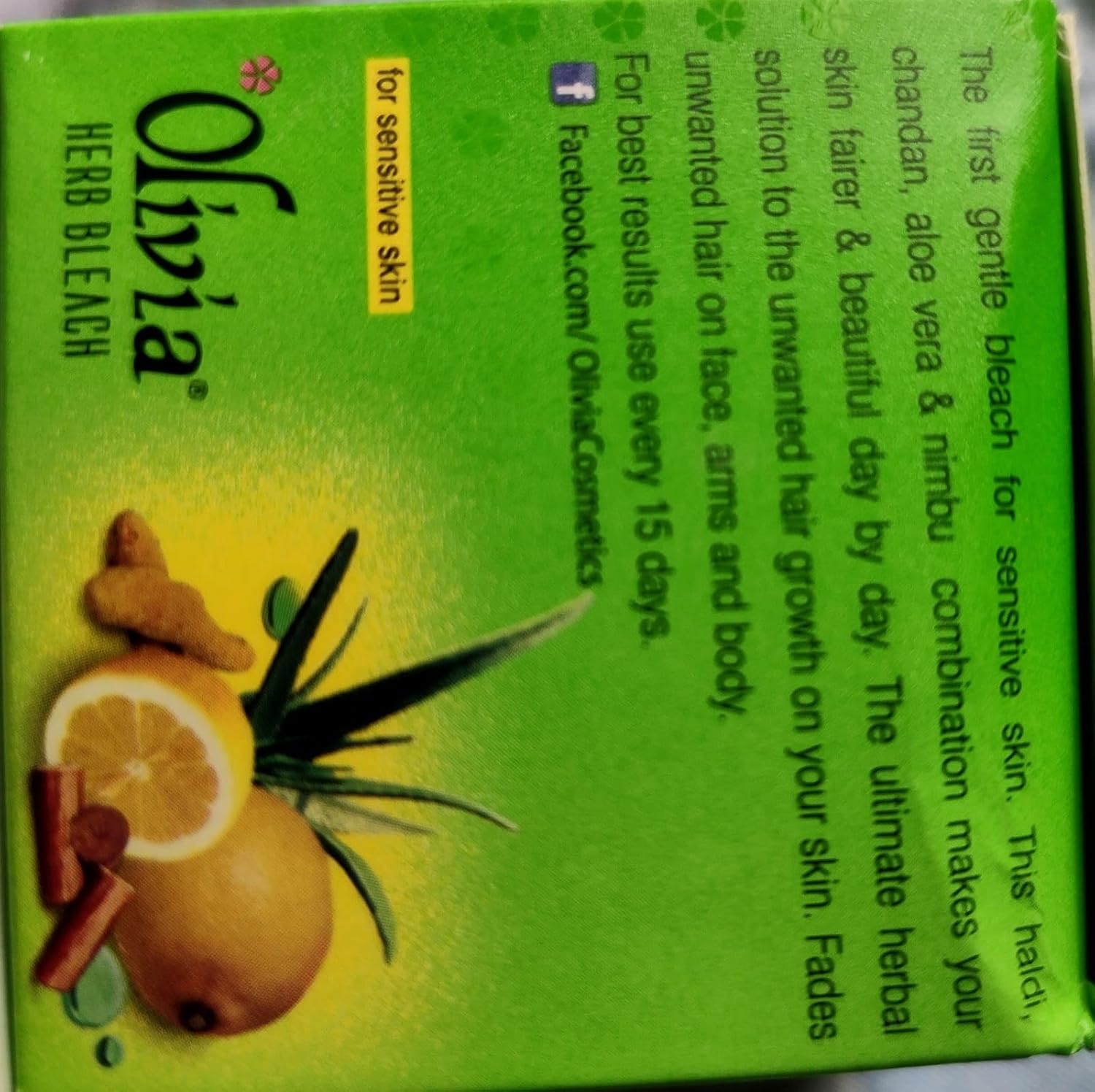 Crema blanqueadora orgánica con extractos naturales sin efectos secundarios (1.06 oz)