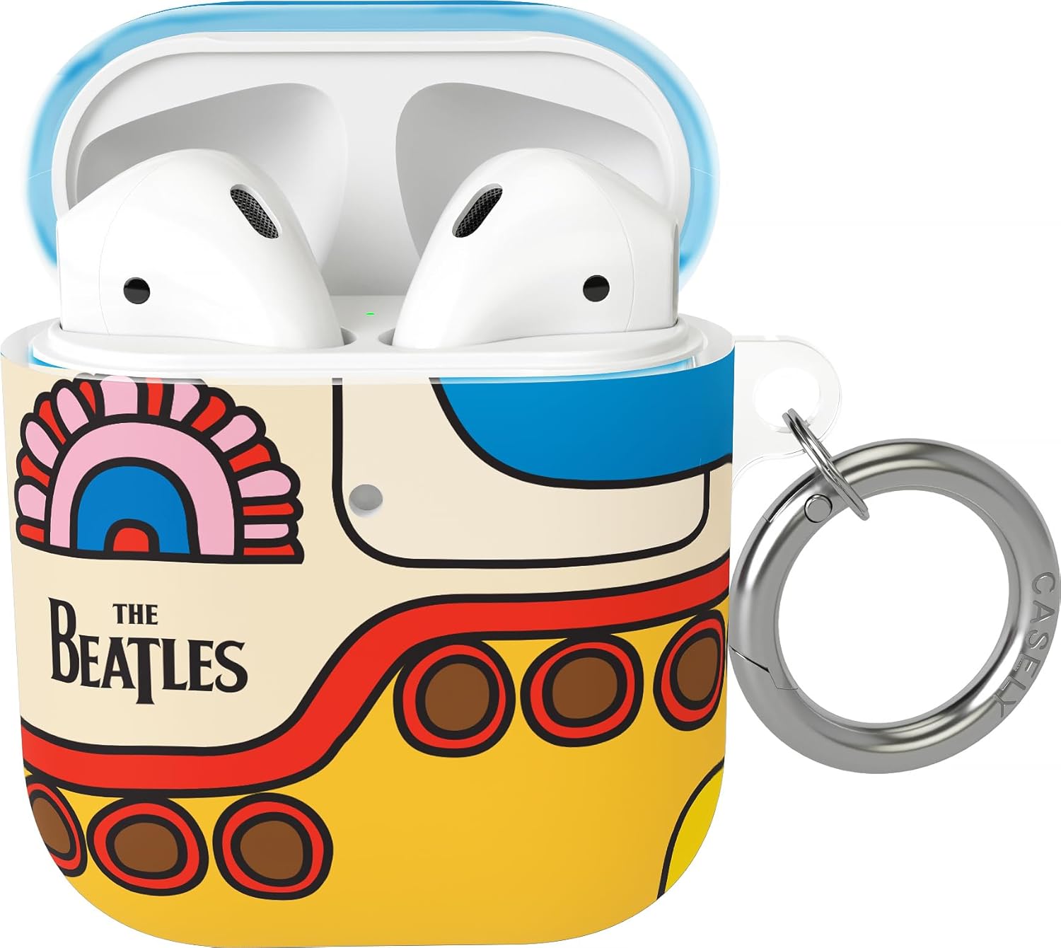 Casely Funda diseñada para AirPods 1  Beatles  Yellow Submarine  AirPods