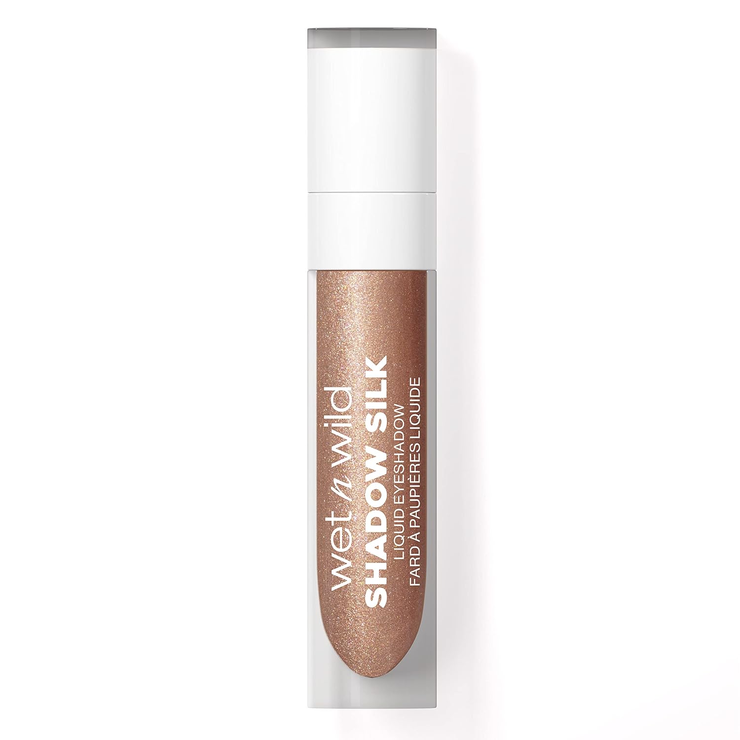 wet n wild Sombra de ojos líquida Shadow Silk Lunar Beige (paquete de 2)