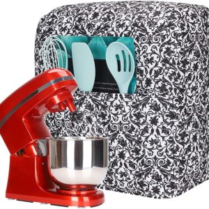 Kitchen Aid – Funda para mezclador de cocina, compatible con mezclador de pie KitchenaidHamilton de 6 a 8 cuartos de galón, cubierta para mezclador Kitchen Aid – Funda para mezclador de cocina, compatible con mezclador de pie KitchenaidHamilton de 6 a 8 cuartos de galón, cubierta para mezclador