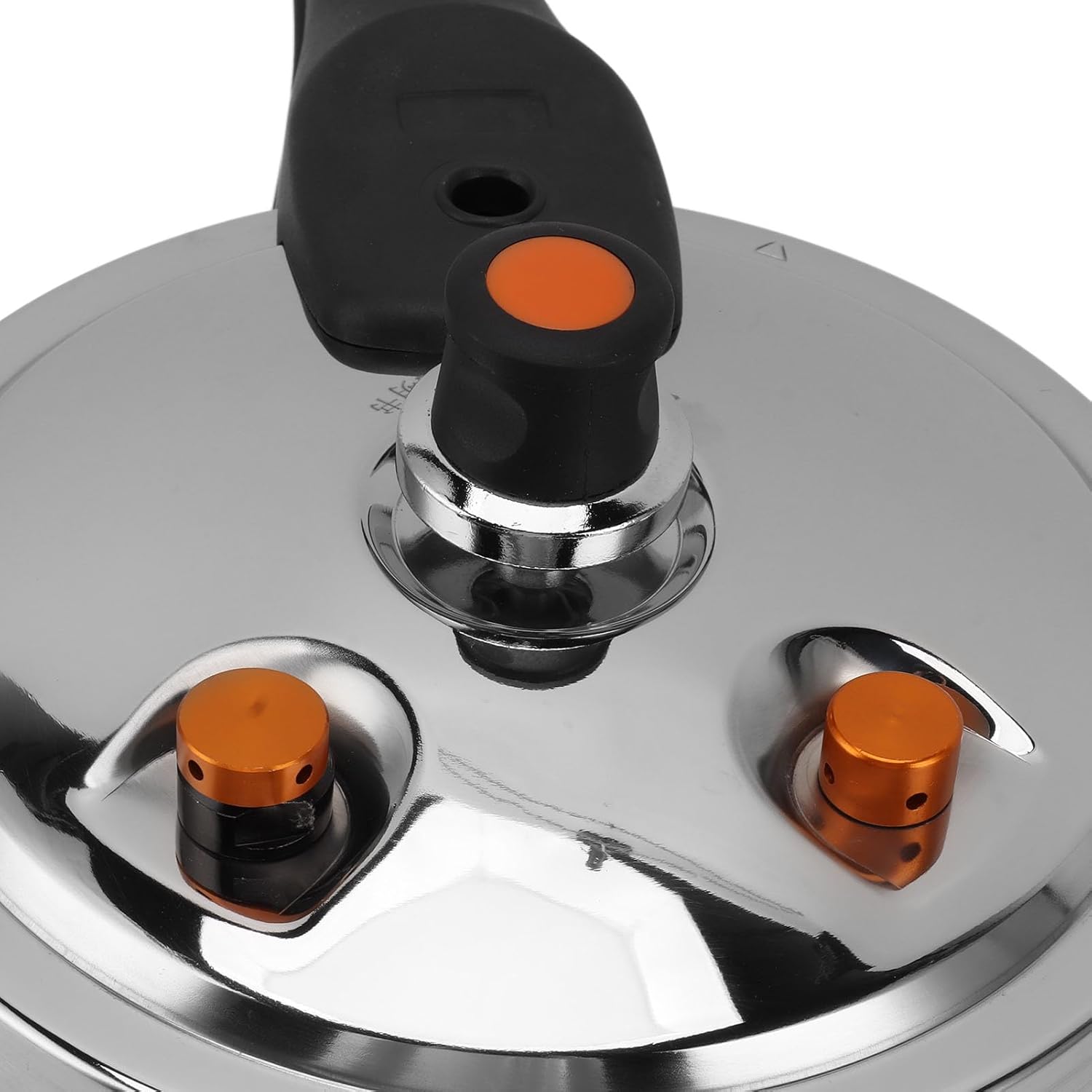 Olla a presión Calefacción rápida Válvulas de seguridad de 6.3 in Acero inoxidable 304 Olla a presión eléctrica de plástico y acero inoxidable para