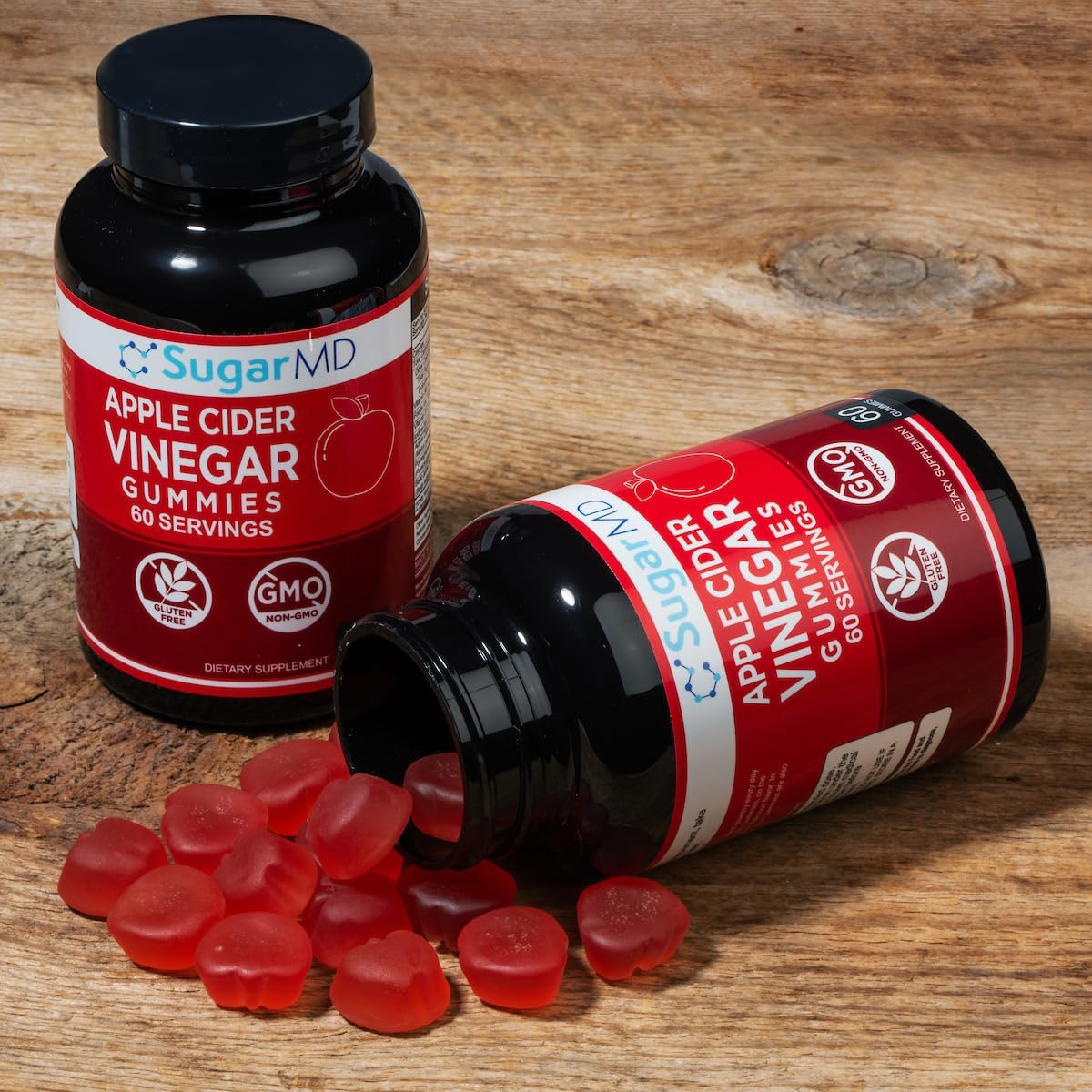 SugarMD Dr. Ergin’s Apple Cider Vinegar – 60 Gummies