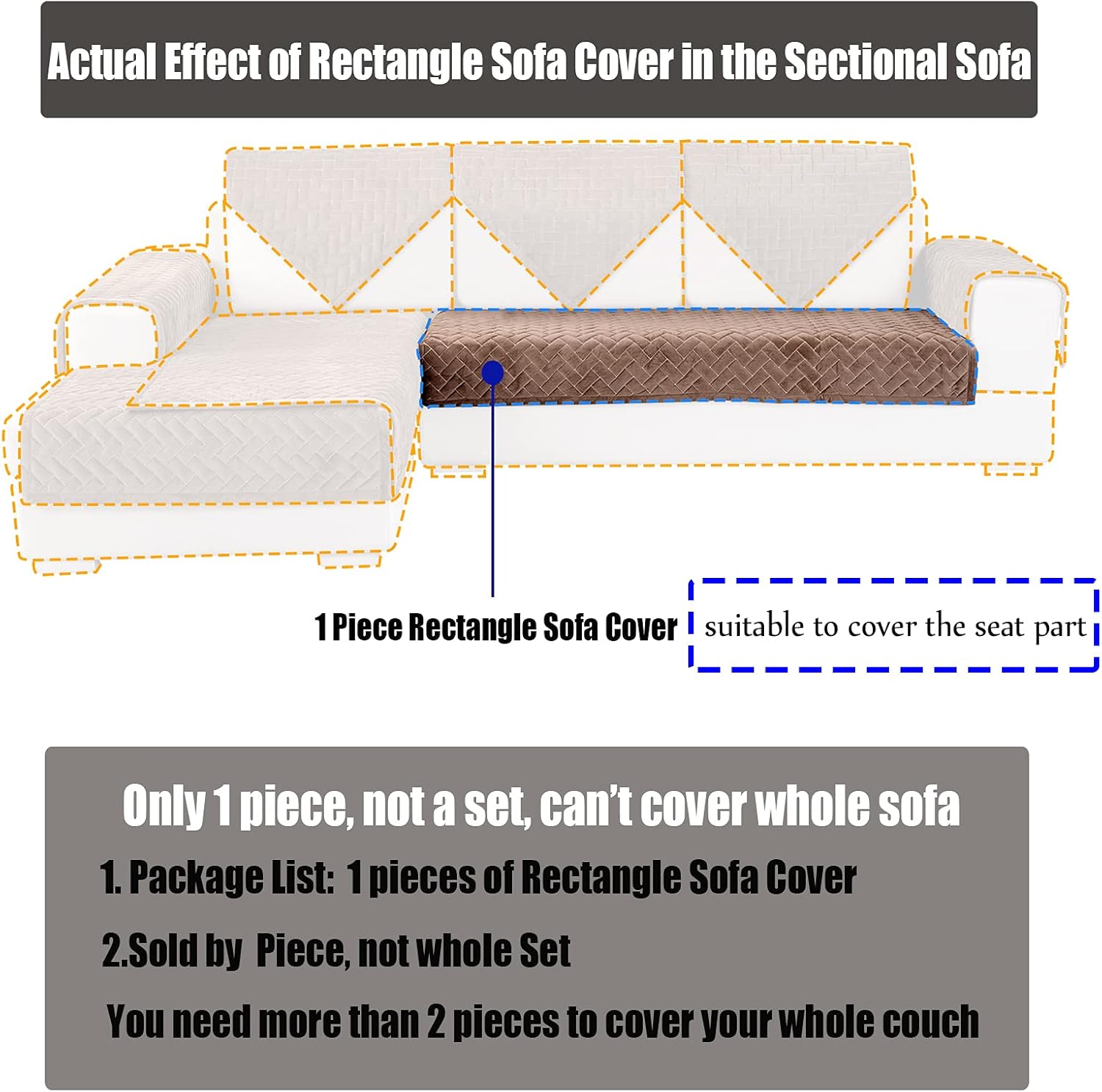 TEWENE – Funda de sofá.