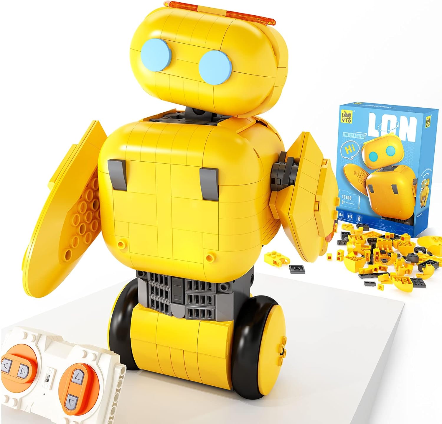 Loovio Juguetes de construcción de robot STEM para niños de 6-8-12 años, proyectos de tallo idea de regalos de cumpleaños para niños de 8, 9, 10,