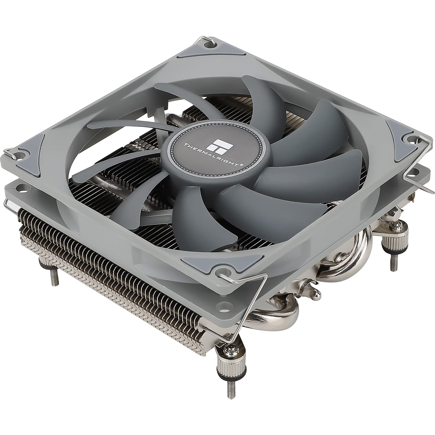 Thermalright AXP90-X36 Enfriador de aire de CPU de bajo perfil, altura de 1.417 in, ventilador PWM delgado TL-9015, tecnología AGHP, para AMD