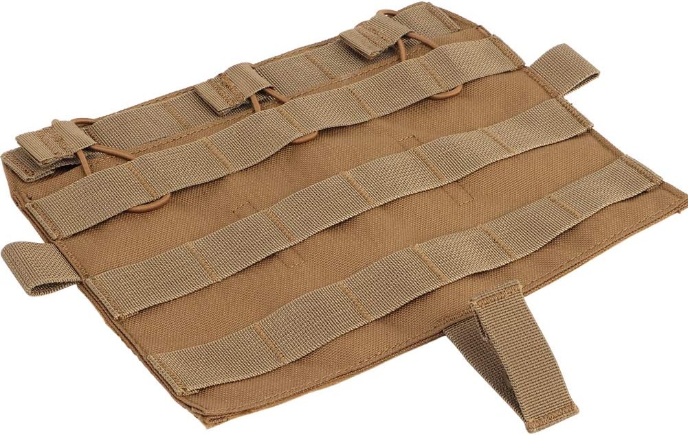 Triple solapa plana Mag bolsa, táctico QD frontal Molle bolsa 0.219 in Revista Panel desmontable JPC AVS chaleco sistema componen
