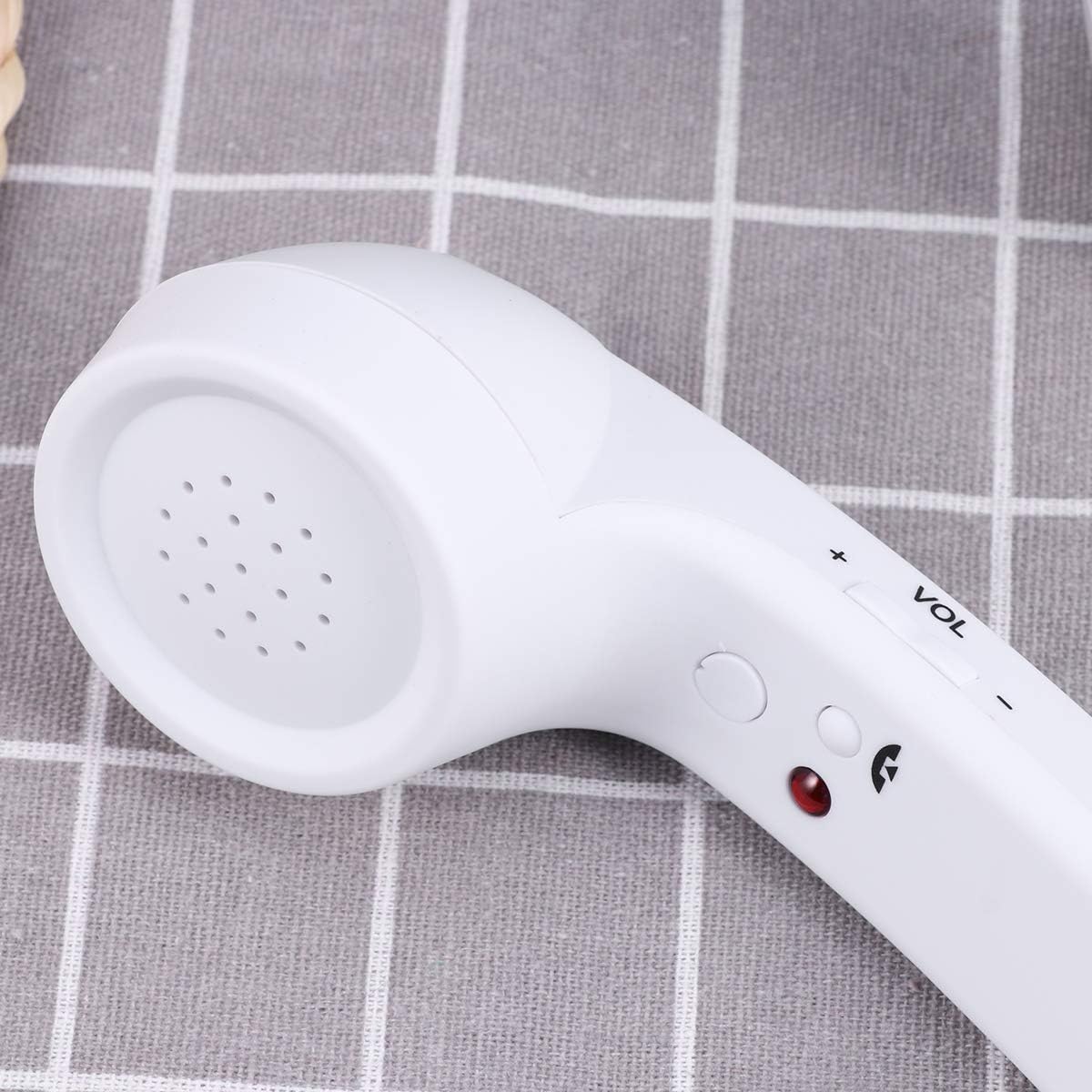 UKCOCO 0.138 in Universal Retro Teléfono Auricular, Sosteniendo Un Teléfono Celular Para Teléfono, Anti Receptores Para Teléfono