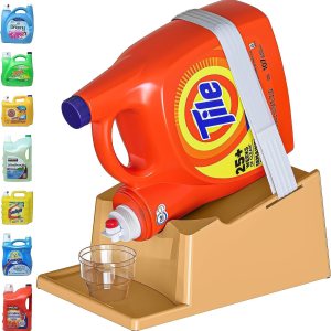 Organizador líquido de detergente para ropa, solución perfecta para la organización de la lavandería. Sirve como soporte para almacenamiento de Organizador líquido de detergente para ropa, solución perfecta para la organización de la lavandería. Sirve como soporte para almacenamiento de