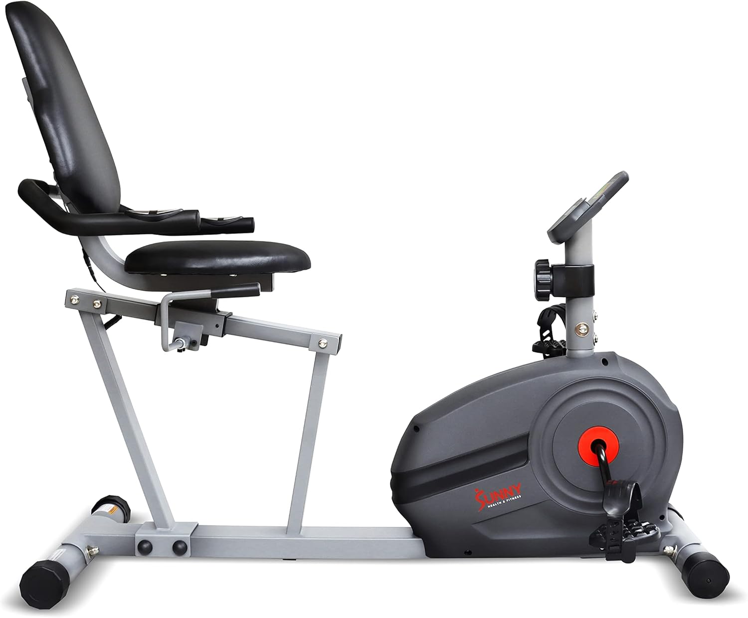 Sunny Health & Fitness Bicicleta reclinada Essential Interactive Series – SF-RB422903
