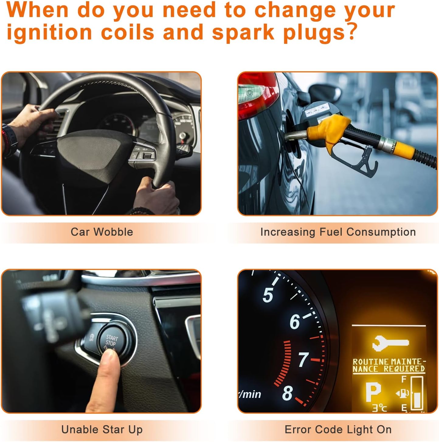 Juego de 6 bobinas de encendido UF550 y bujías de iridio compatibles con Infiniti JX35 M35 Q50 Q70 QX60 EX35 FX35 G25 G35 Nissan 350Z Altima Maxima
