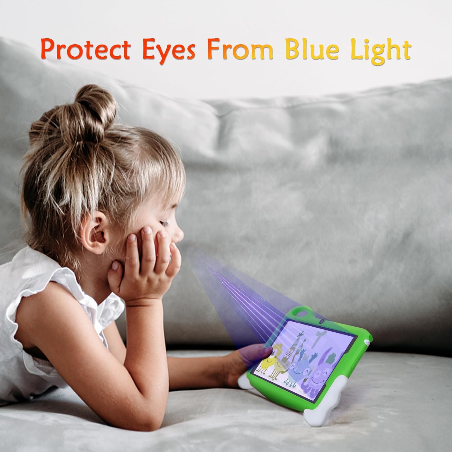C idea Tablet Android 13 para niños, tabletas de 7 pulgadas para niños de 2 a 5 años, 2 GB+32 GB de almacenamiento, memoria expandible de 64 GB,