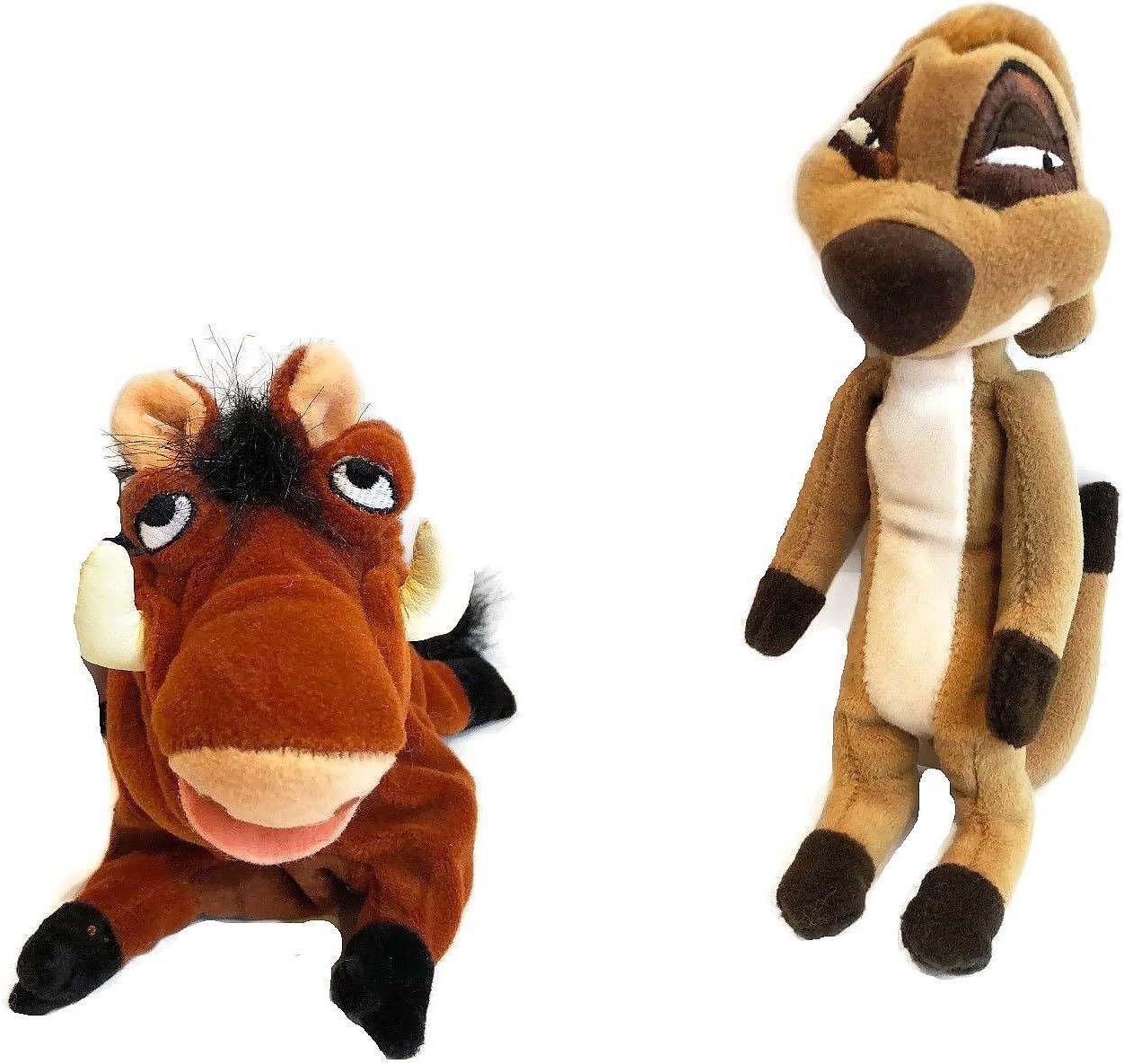 Tienda de Disney El Rey León Timon & pumbaa Mini Bean Bag 8″ de peluche set