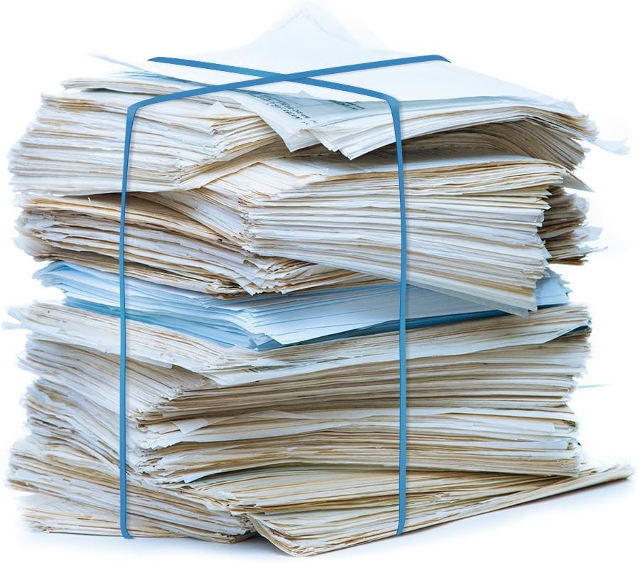Bandas de goma grandes, 60 bandas de goma grandes y resistentes, bandas elásticas fuertes para suministros de oficina, carpetas de archivos, botes