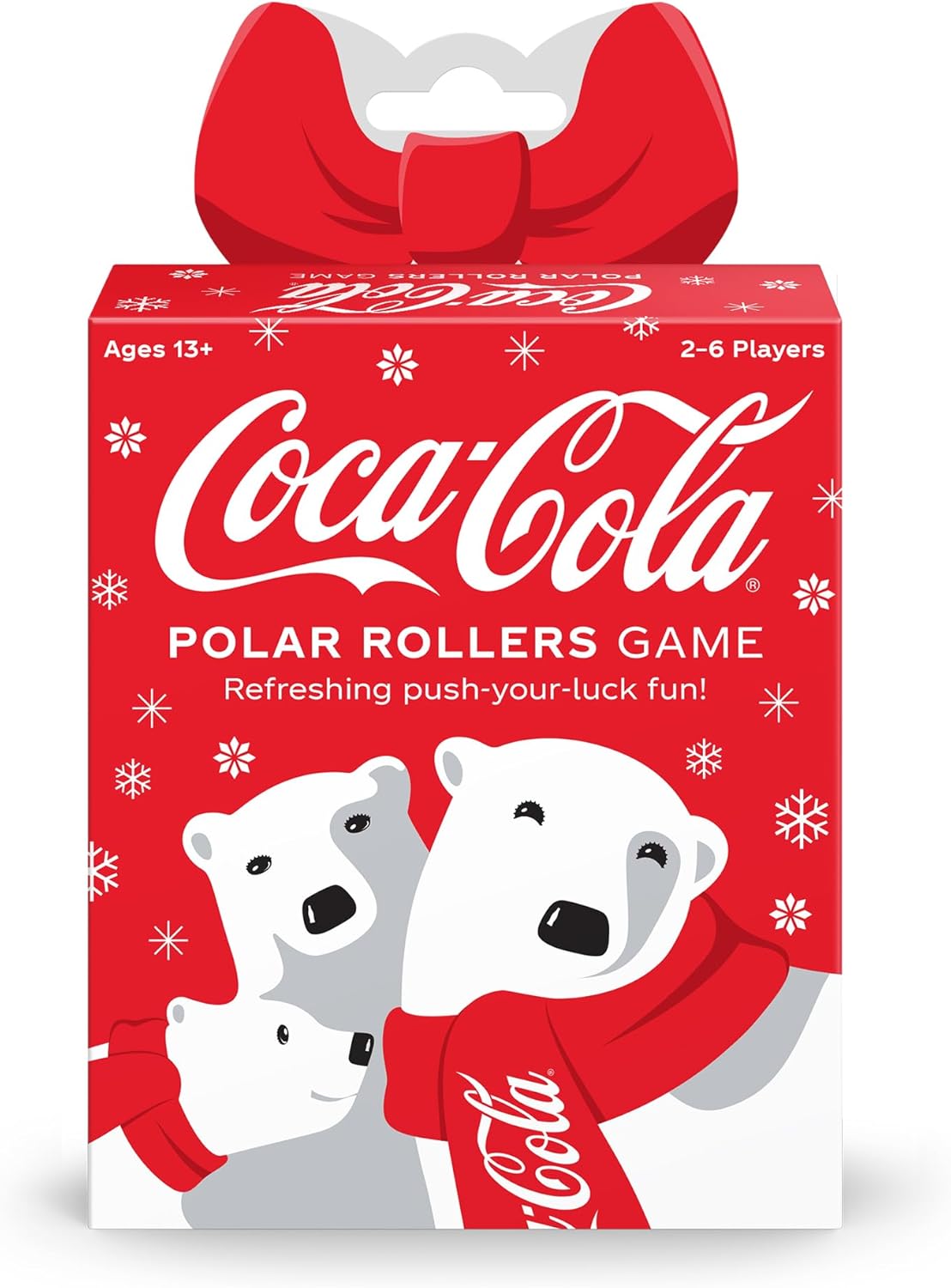 Funko Juego de rodillos polares Coca-Cola para 2-6 jugadores