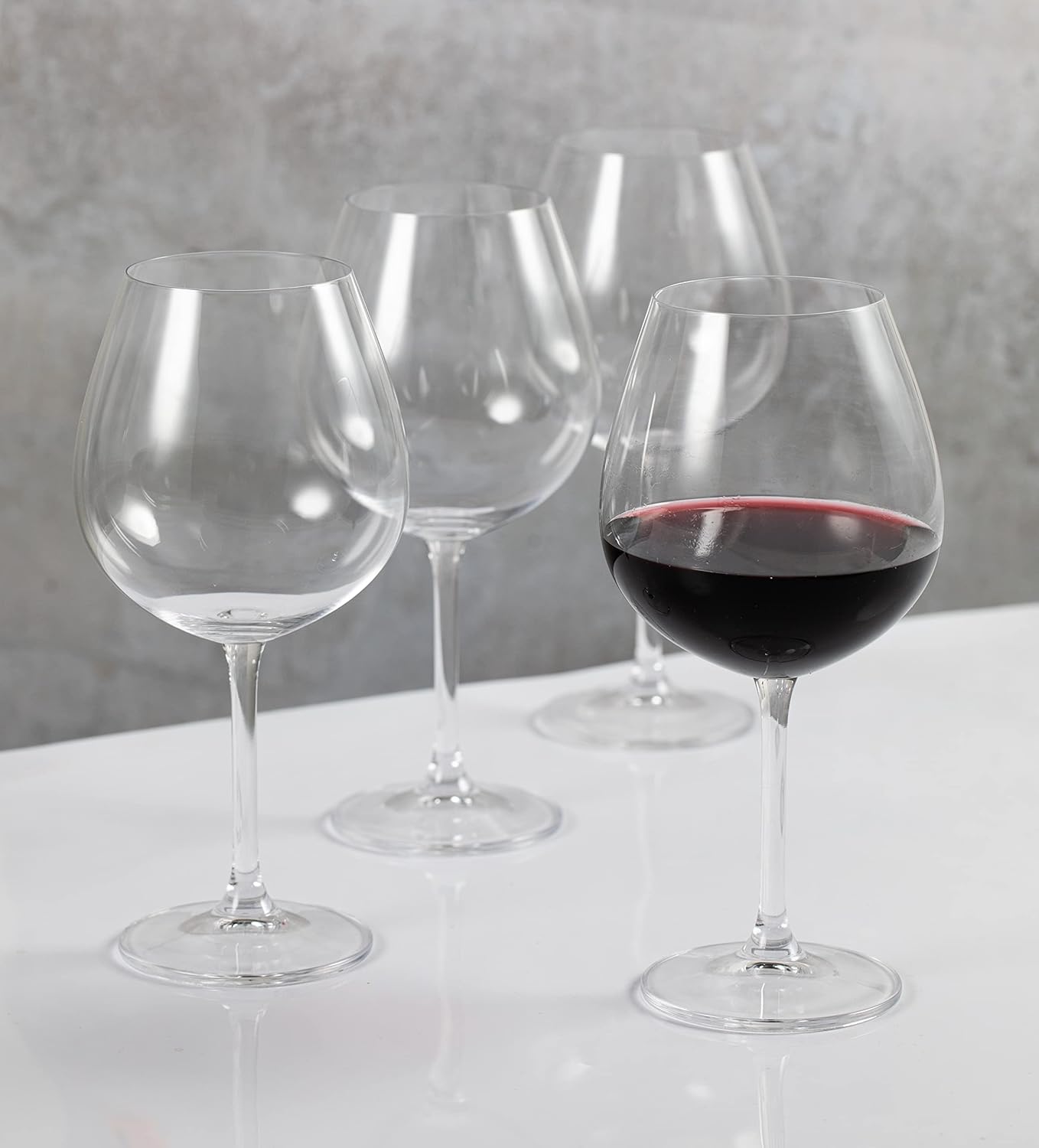 Mikasa Julie – Vaso de vino tinto de 25 onzas, juego de 4