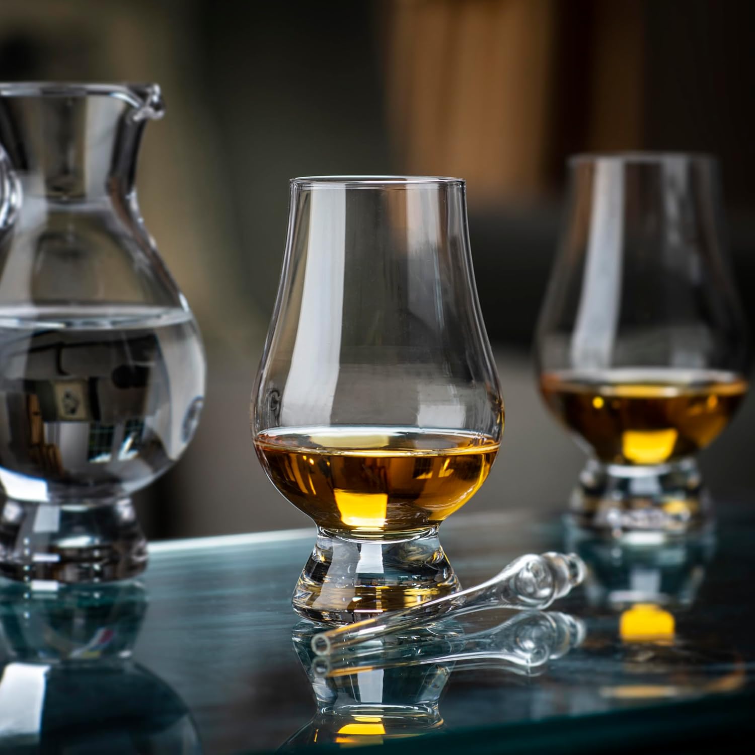 GLENCAIRN Vaso de whisky con pipeta en cartón de regalo