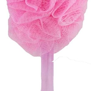 Uniware Esponja de ducha con mango curvado de 10 pulgadas, esponja de bañoexfoliante para hombres y mujeres (rosa) Uniware Esponja de ducha con mango curvado de 10 pulgadas, esponja de bañoexfoliante para hombres y mujeres (rosa)