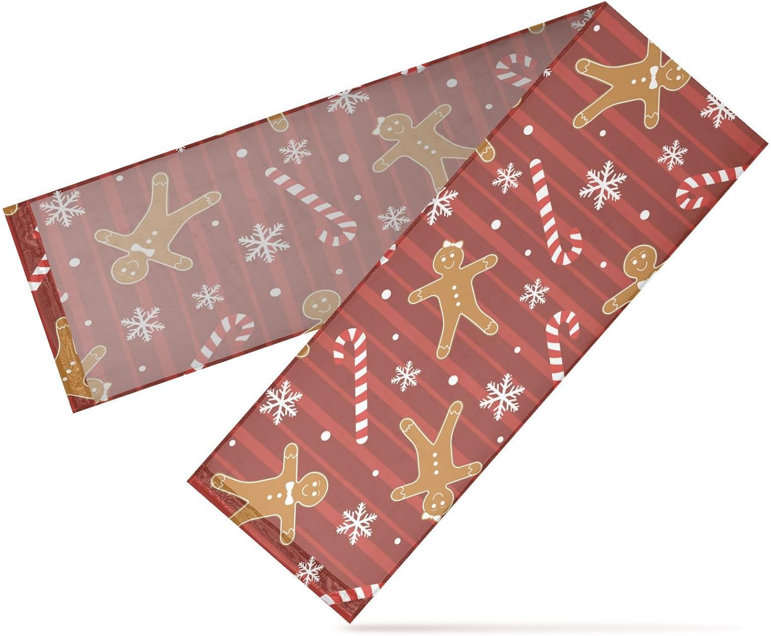 Christmas Cookies Candy Table Runner Fall Table Decor for Kitchen Decorations Christmas Table Runner 120 Inches Long