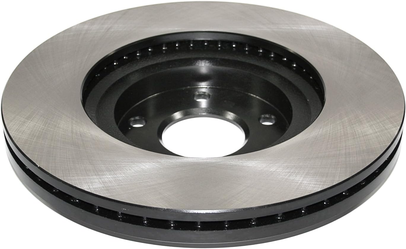 Durago Rotor de freno ventilado delantero de la serie electroforética