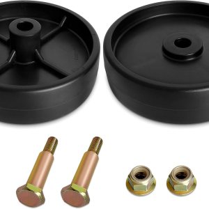 Fourtry 734-0973 – Rueda de cubierta compatible con cortacésped Cub Cad et Riding Mower, paquete de 2 ruedas enrollables de cubierta trasera Fourtry 734-0973 – Rueda de cubierta compatible con cortacésped Cub Cad et Riding Mower, paquete de 2 ruedas enrollables de cubierta trasera