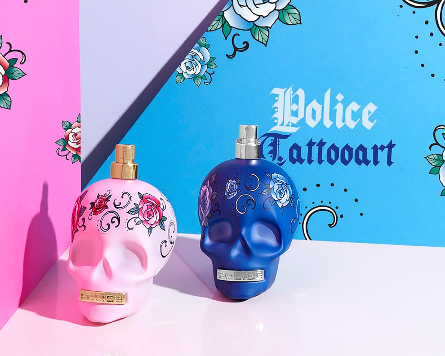 POLICE To Be Tattooart For Woman – Fragancia para mujer – Aroma floral afrutado de gourmand – sándalo cremoso y un acuerdo de malvavisco dulce en